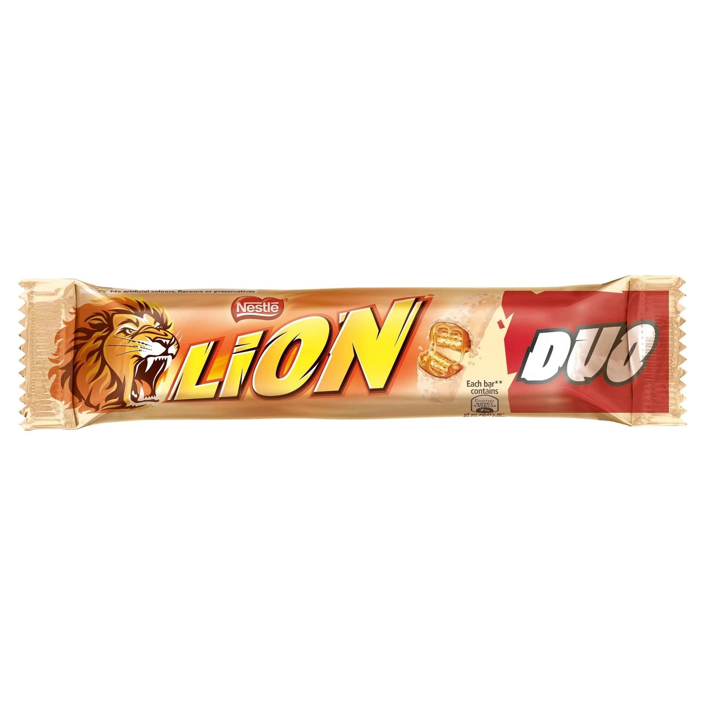 Lion White Duo Chocolate Bar 60g by Nestle