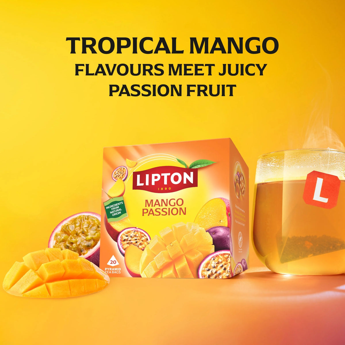 Mango Passion 20 Tea Bags 36g by Lipton