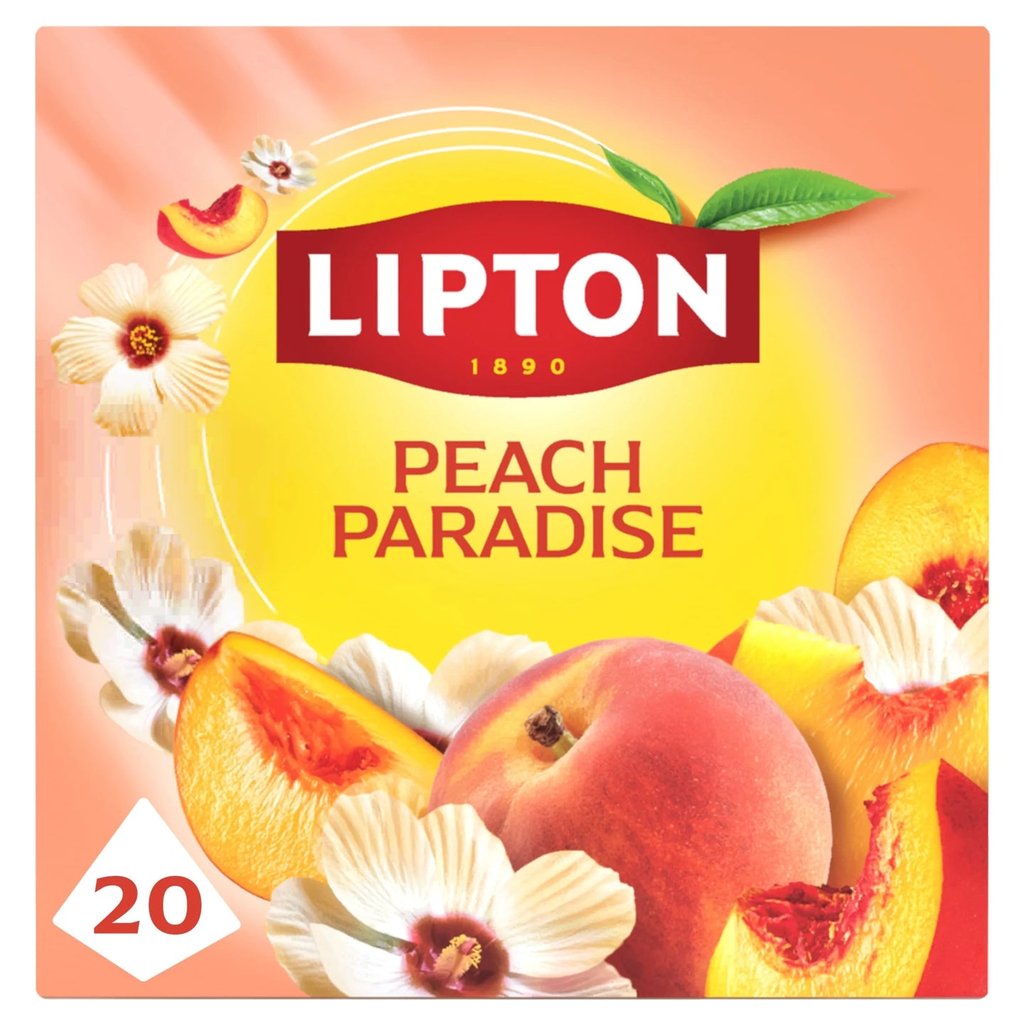 Peach Paradise 20 Tea Bags 46g by Lipton