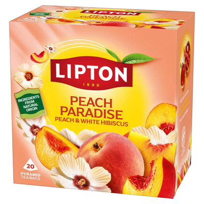 Peach Paradise 20 Tea Bags 46g by Lipton