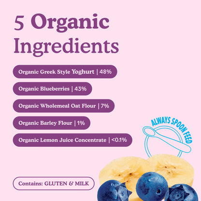 Organic Blueberry & Banana by little freddie