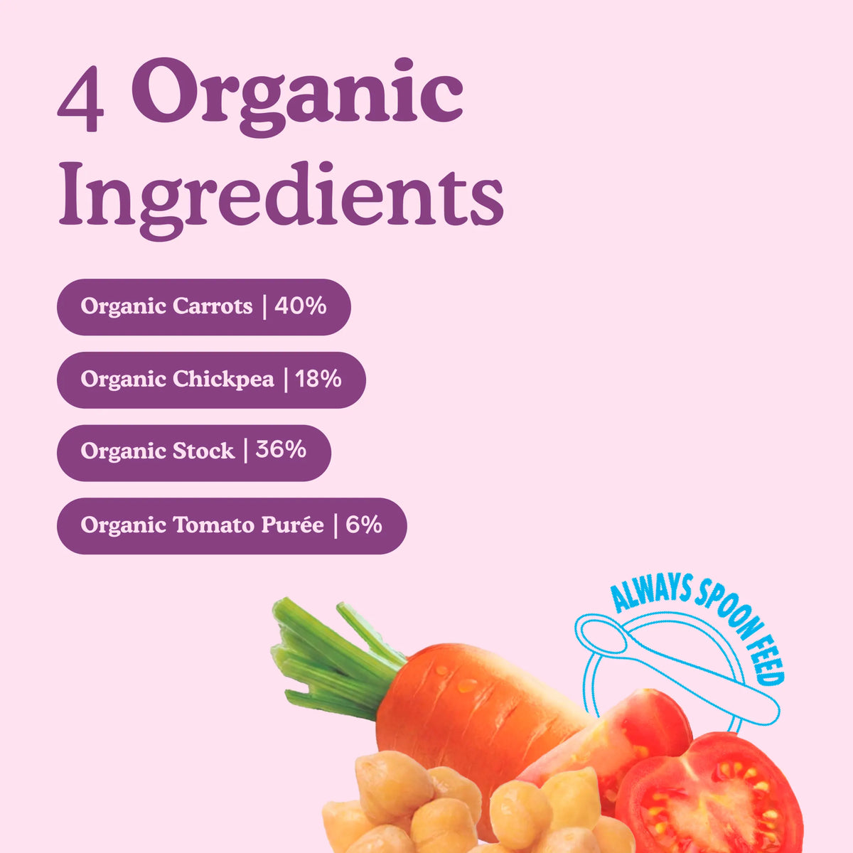 Organic Carrot, Chickpea & by little freddie at The British Vault