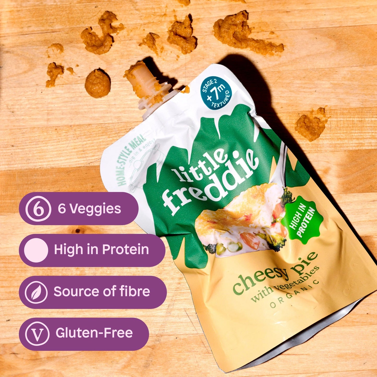 Organic Cheesy Pie With by little freddie