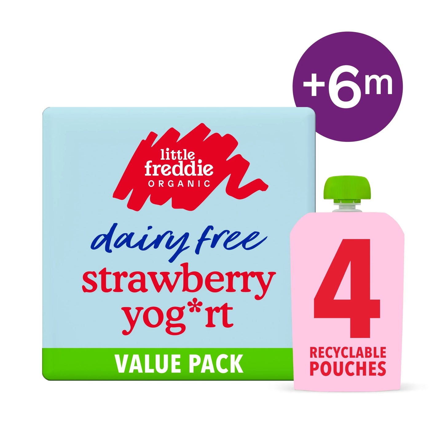 Organic Dairy Free Strawberry by little freddie