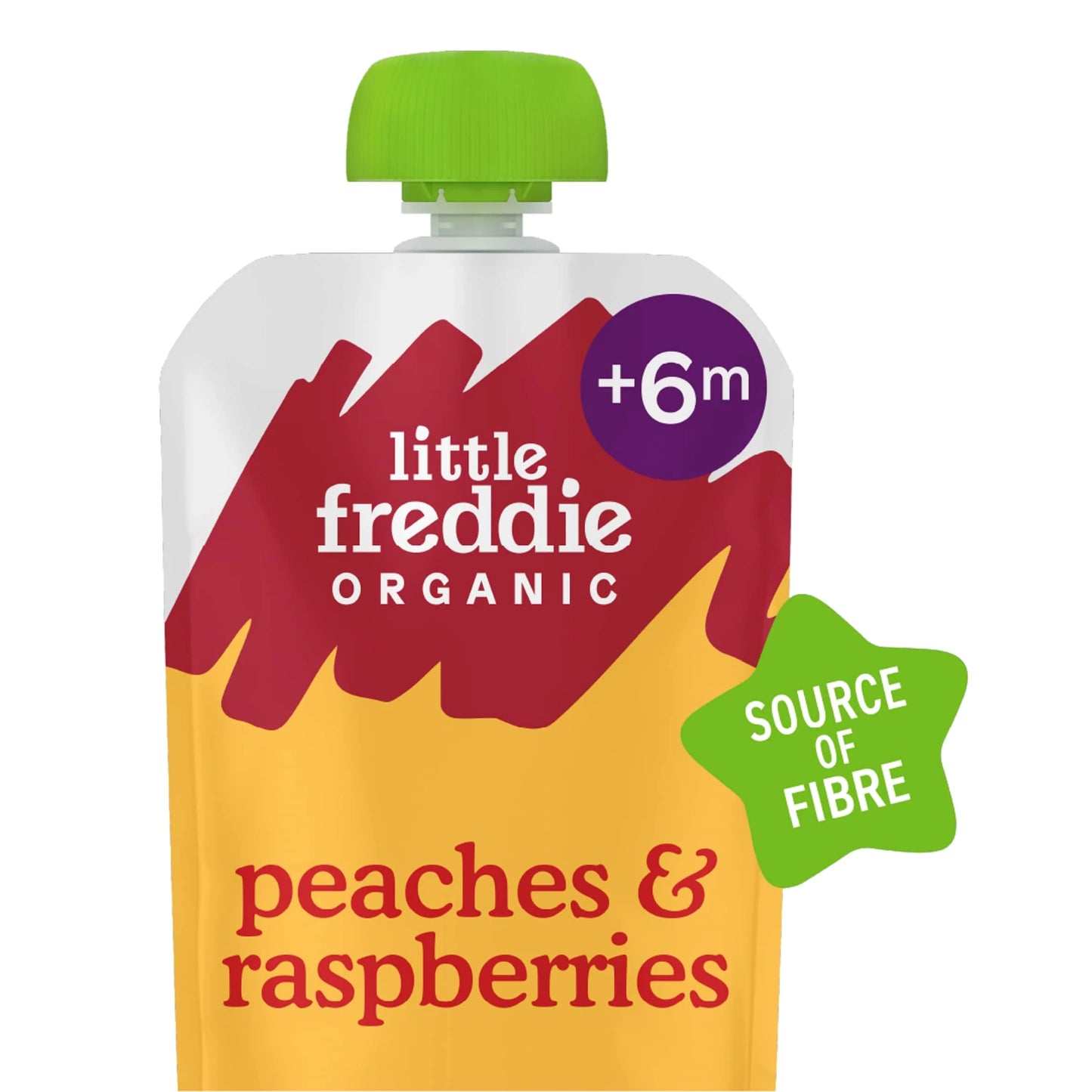 Organic Peaches & Raspberries by little freddie