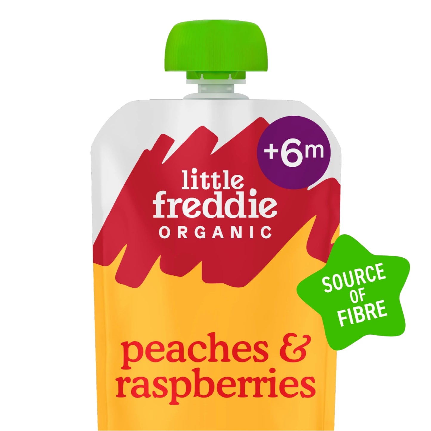 Organic Peaches & Raspberries by little freddie