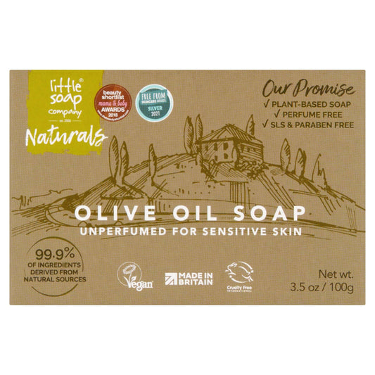 Little Soap Company Olive Oil Soap Bar 100g by LITTLE SOAP CO.