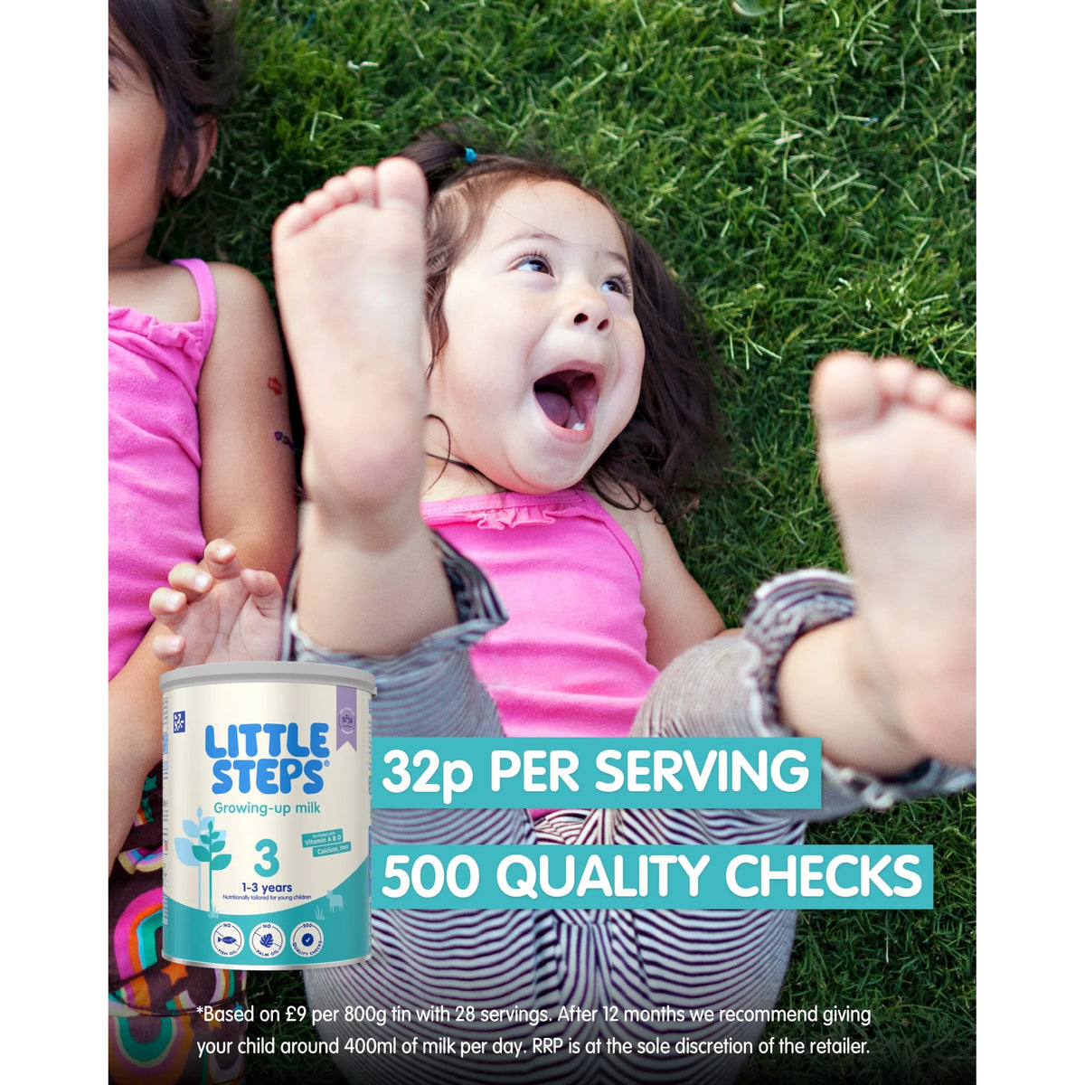 Little Steps Toddler Milk Formula Powder 1-3 by SMA