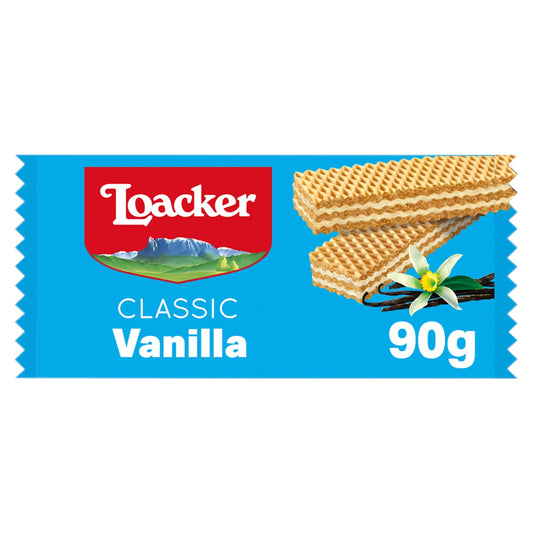 Classic Vanilla Wafers 90g by LOACKER