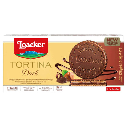 Tortina Dark Chocolate & Hazelnut by LOACKER