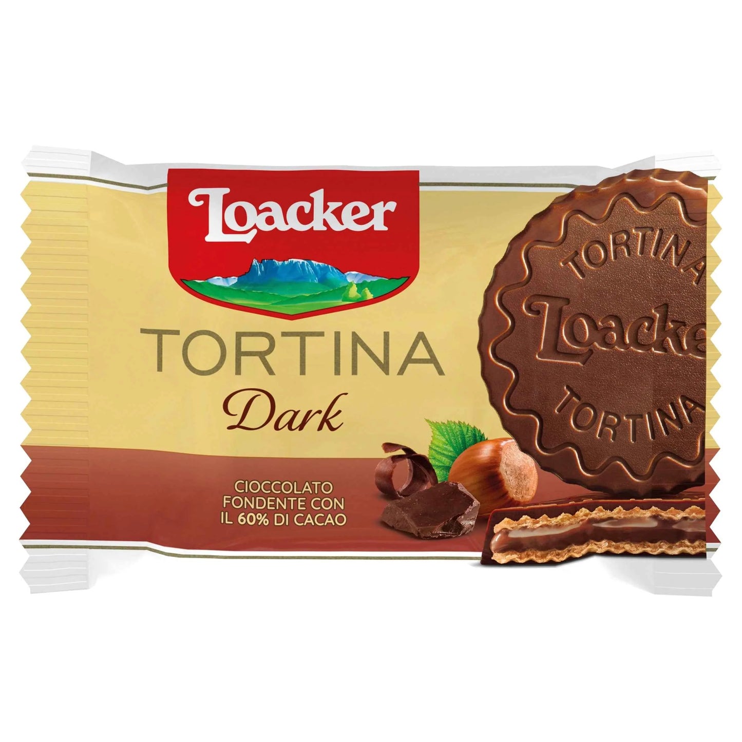 Tortina Dark Chocolate & Hazelnut by LOACKER