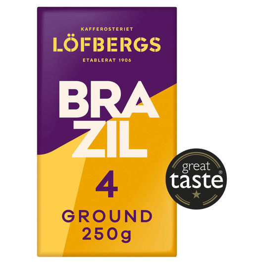 Brazil Single Origin Ground Coffee by Lofbergs