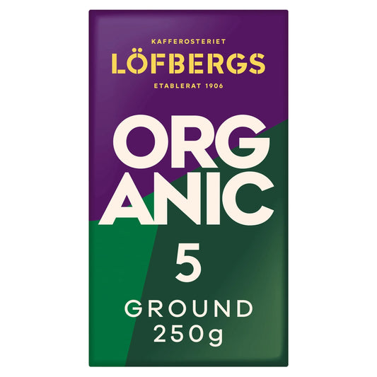 Organic 100% Arabica Ground Coffee by Lofbergs