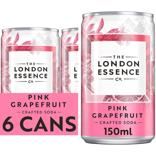 Pink Grapefruit Crafted Soda 6 by LONDON ESSENCE