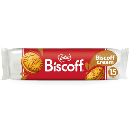 Biscoff Cream Sandwich Biscuits 150g by Lotus