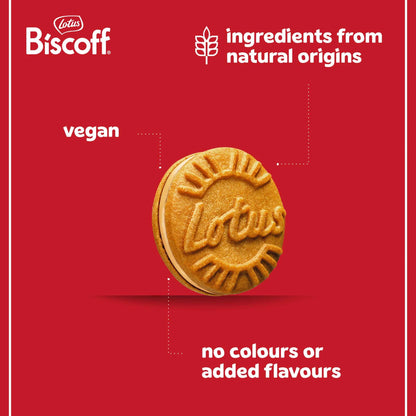 Biscoff Cream Sandwich Biscuits 150g by Lotus
