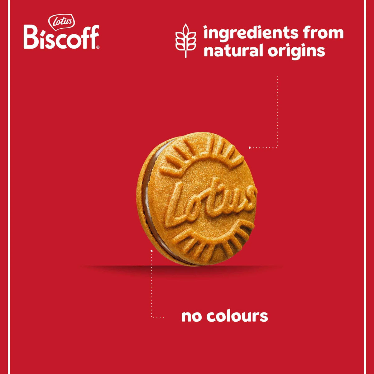 Biscoff Sandwich Biscuits Milk by Lotus