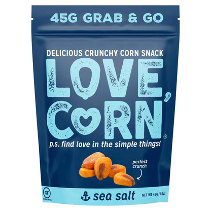 Love,corn Sea Salt Roasted Corn Snack 45g by LOVE CORN