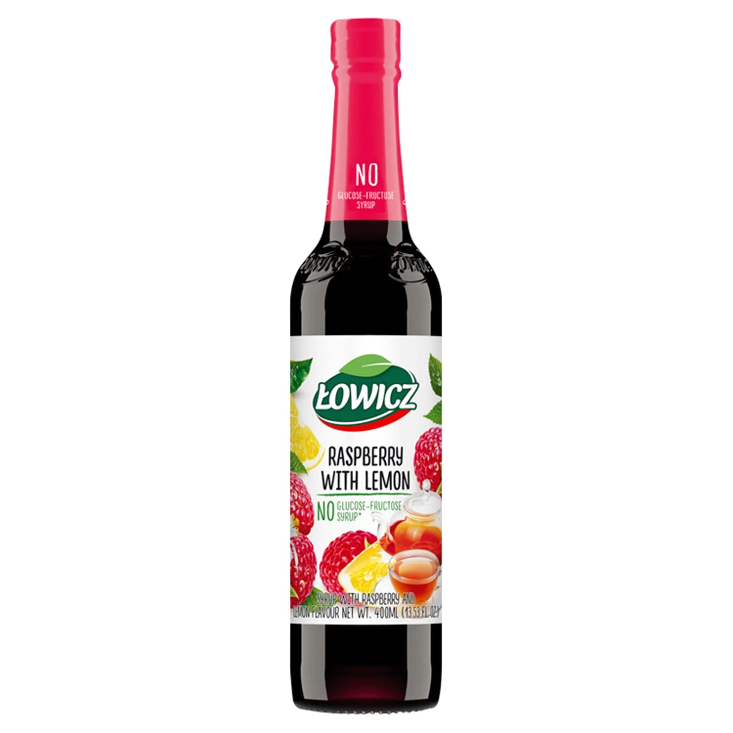 Lowicz Raspberry & Lemon Syrup 400ml by ?OWICZ