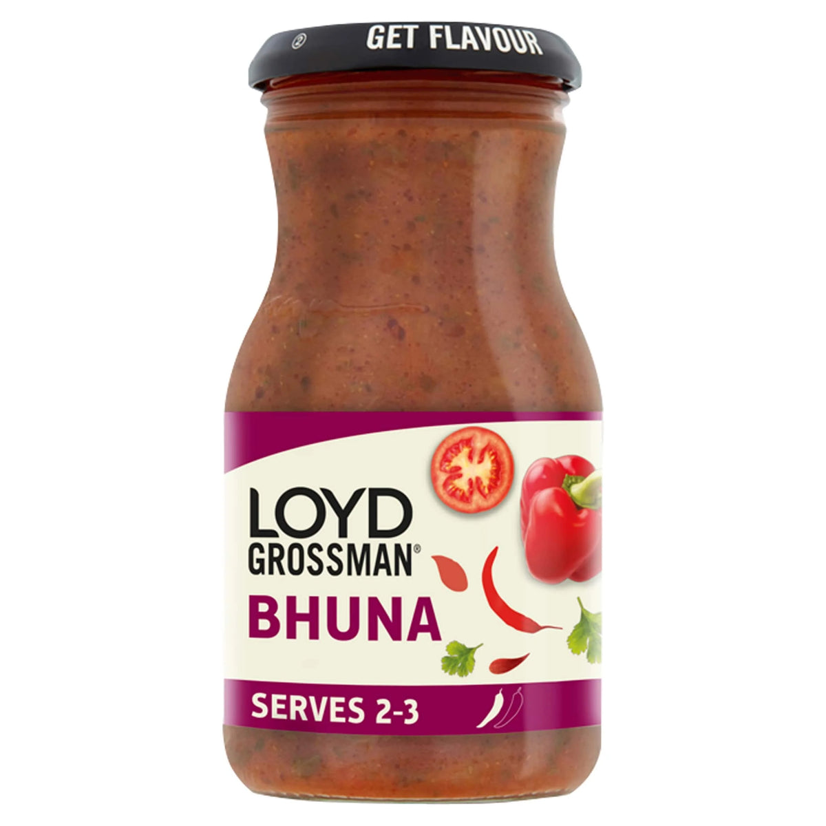 Bhuna Indian Curry Sauce 350g by LOYD GROSSMAN