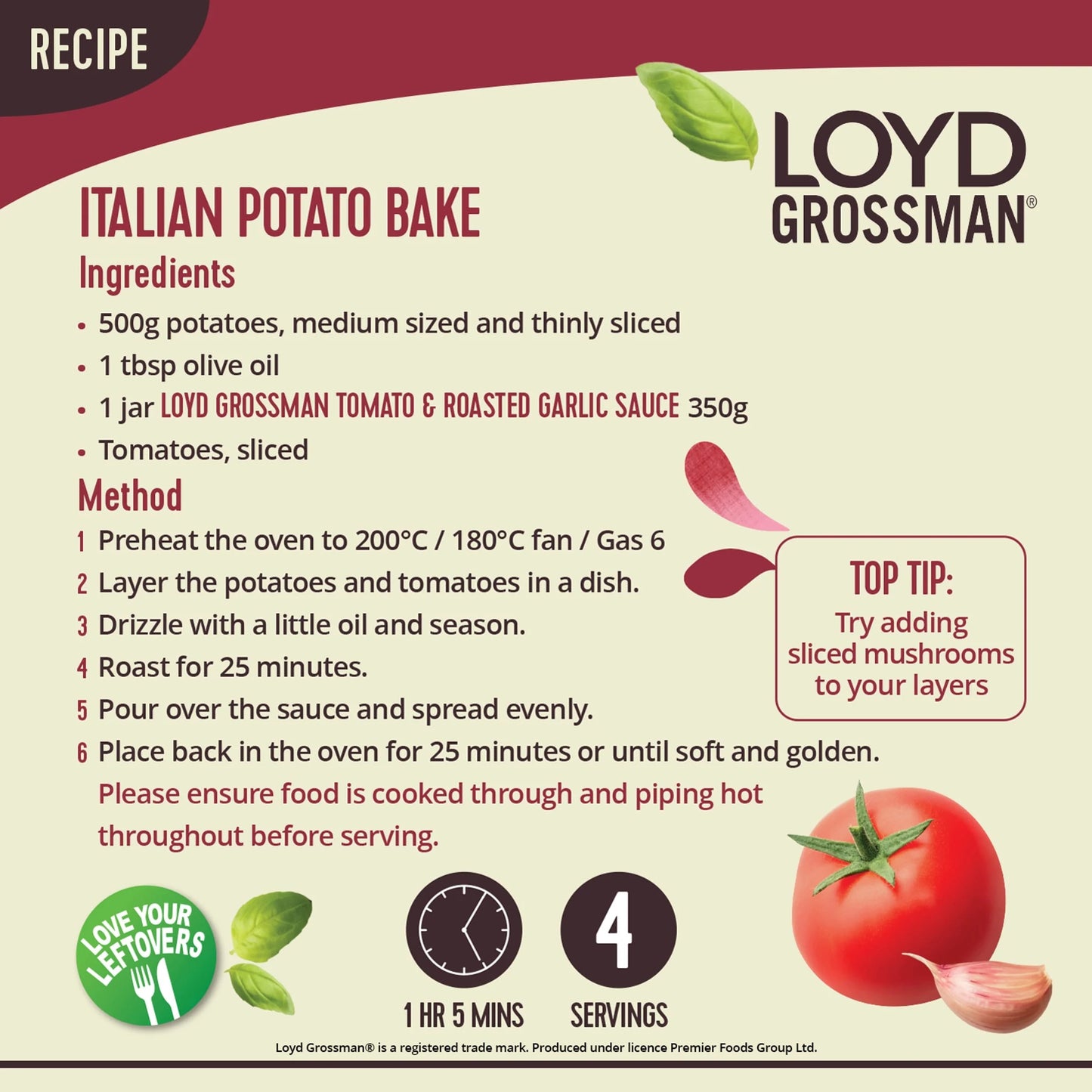 Tomato Roasted Garlic Pasta by LOYD GROSSMAN