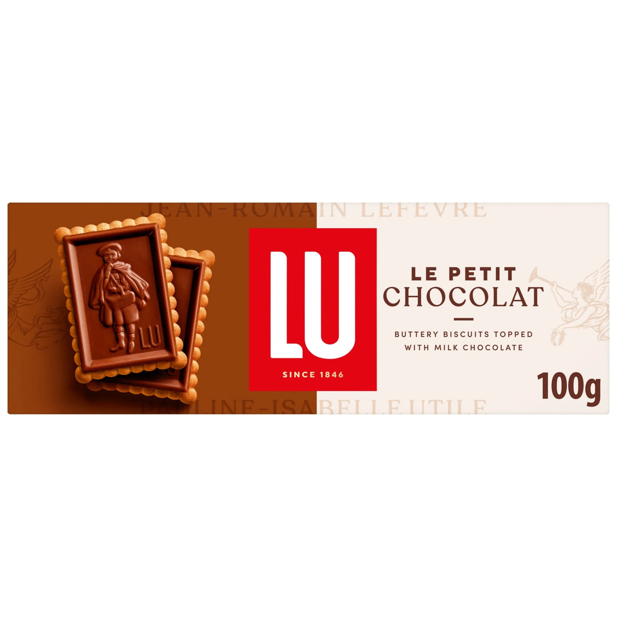 Le Petit Chocolat Chocolate Biscuits 100g by LU