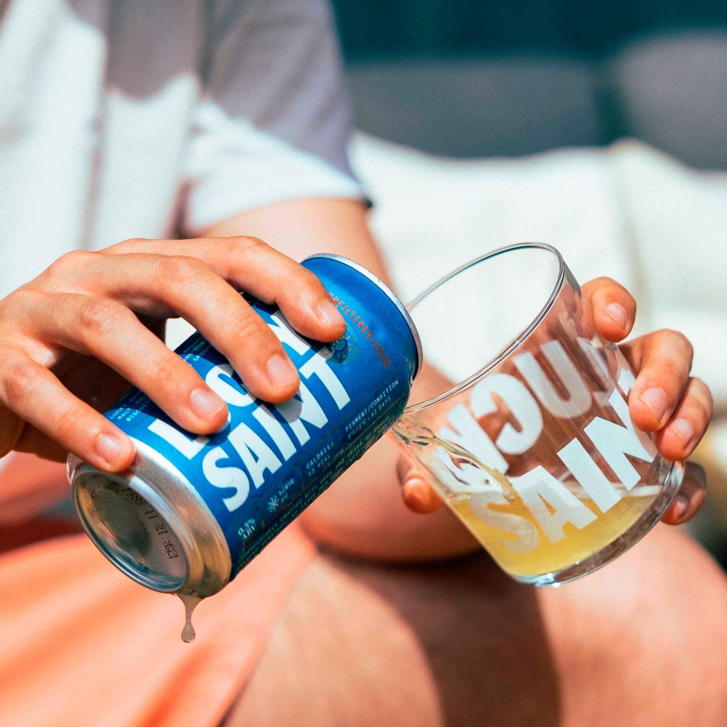 Alcohol Free Lager 4x330ml by LUCKY SAINT