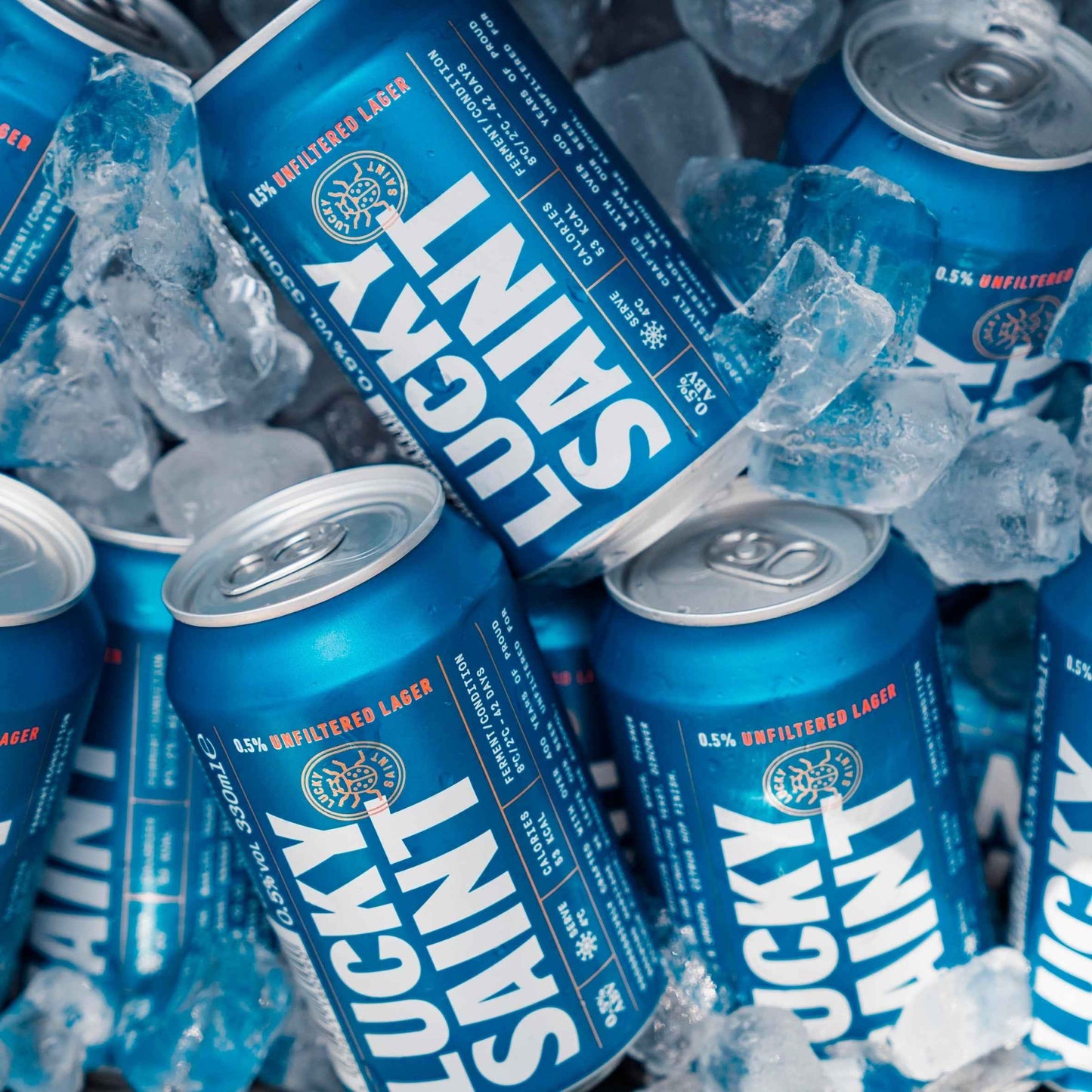 Alcohol Free Lager 4x330ml by LUCKY SAINT