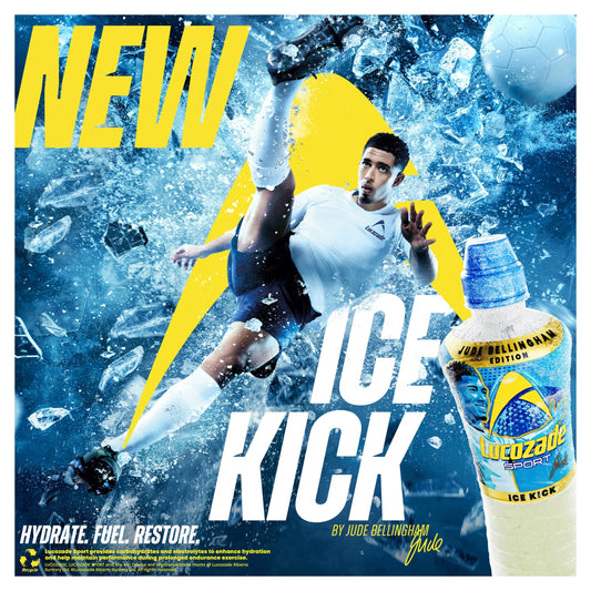 Sport Drink Ice Kick 4x500ml by Lucozade
