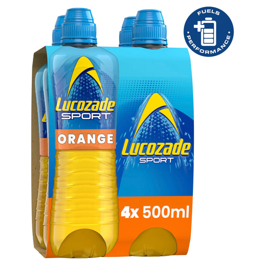 Sport Drink Orange 4 X 500ml by Lucozade