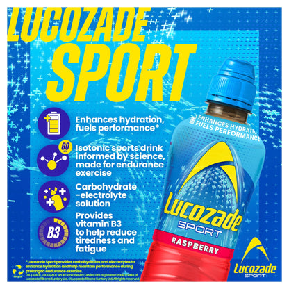 Sport Drink Raspberry 500ml by Lucozade