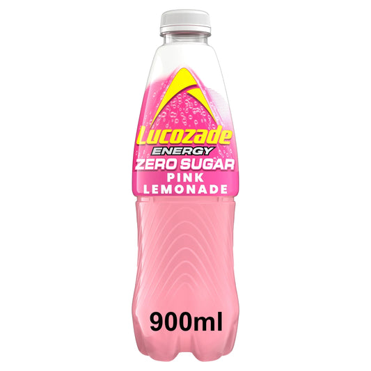 Zero Sugar Pink Lemonade 900ml by Lucozade