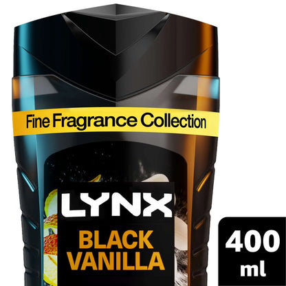Fine Fragrance Black Vanilla Body Wash by LYNX