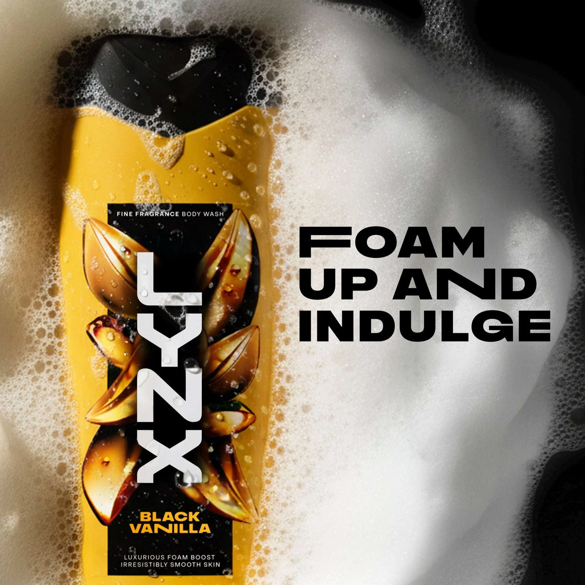 Fine Fragrance Black Vanilla Body Wash by LYNX