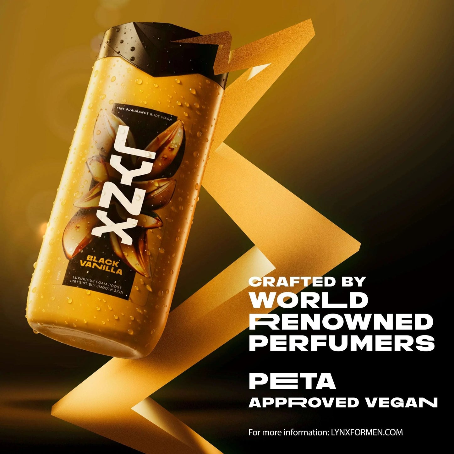 Fine Fragrance Black Vanilla Body Wash by LYNX
