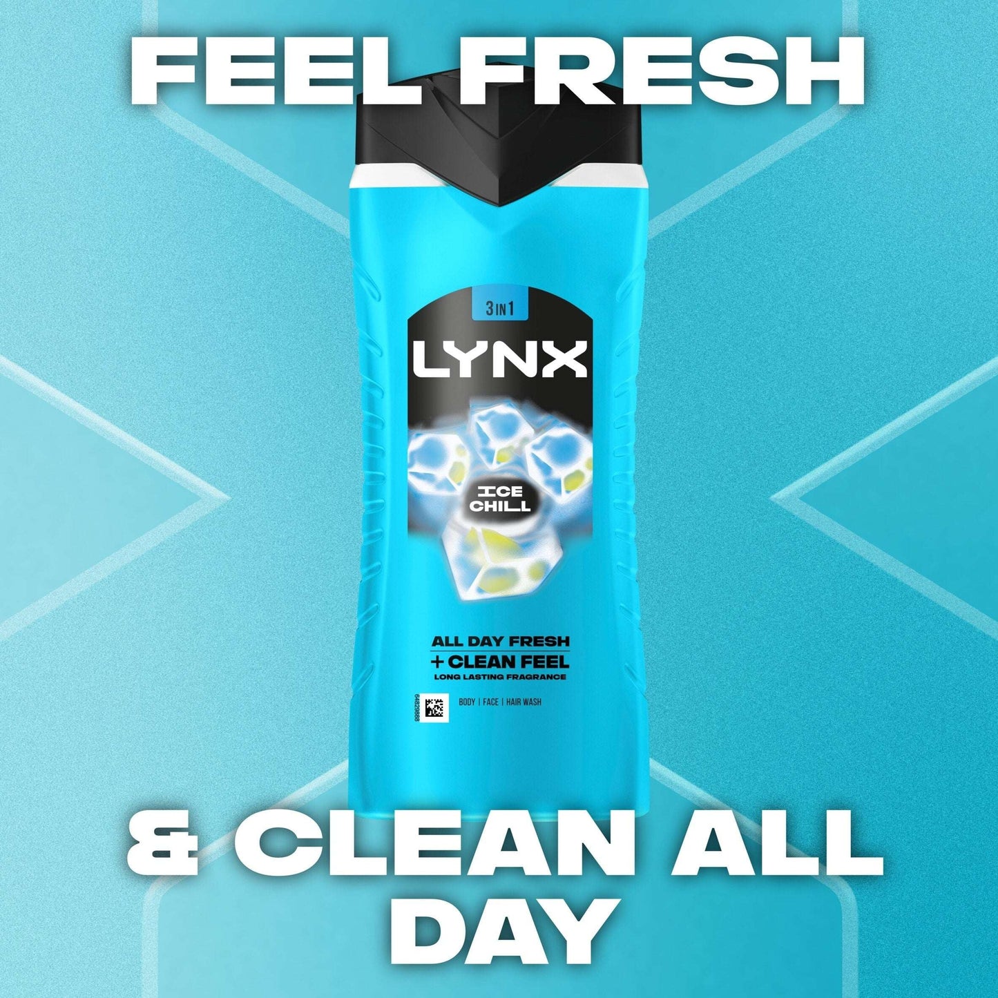 Ice Chill Xxl Bodywash Shower Gel 500ml by LYNX