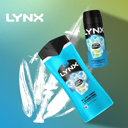 Ice Chill Xxl Bodywash Shower Gel 500ml by LYNX