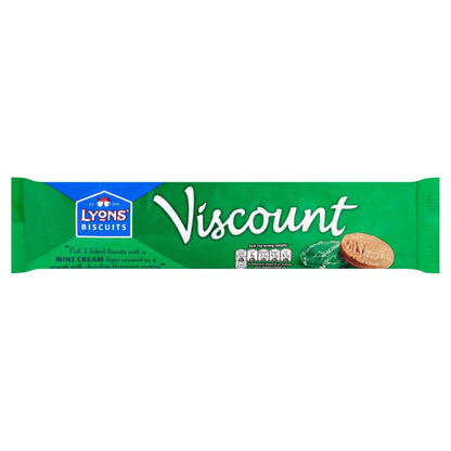 Biscuits Viscount Mint Creams 7 Pack 98g by LYONS