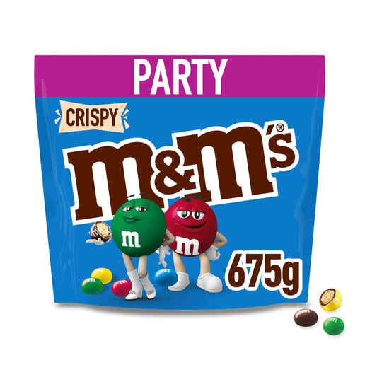Crispy Milk Chocolate Party Bag 675g by M&M'S