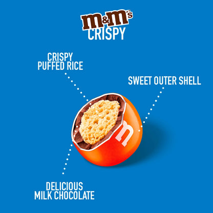 Crispy Milk Chocolate Party Bag 675g by M&M'S