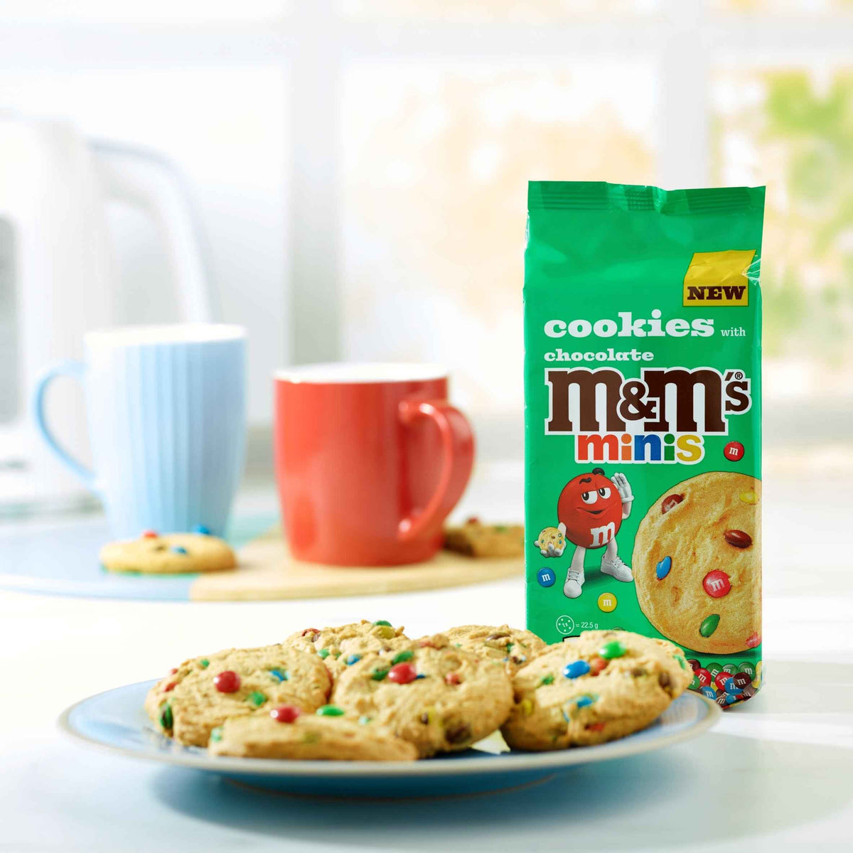 Minis Milk Chocolate Cookies 180g by M&M'S