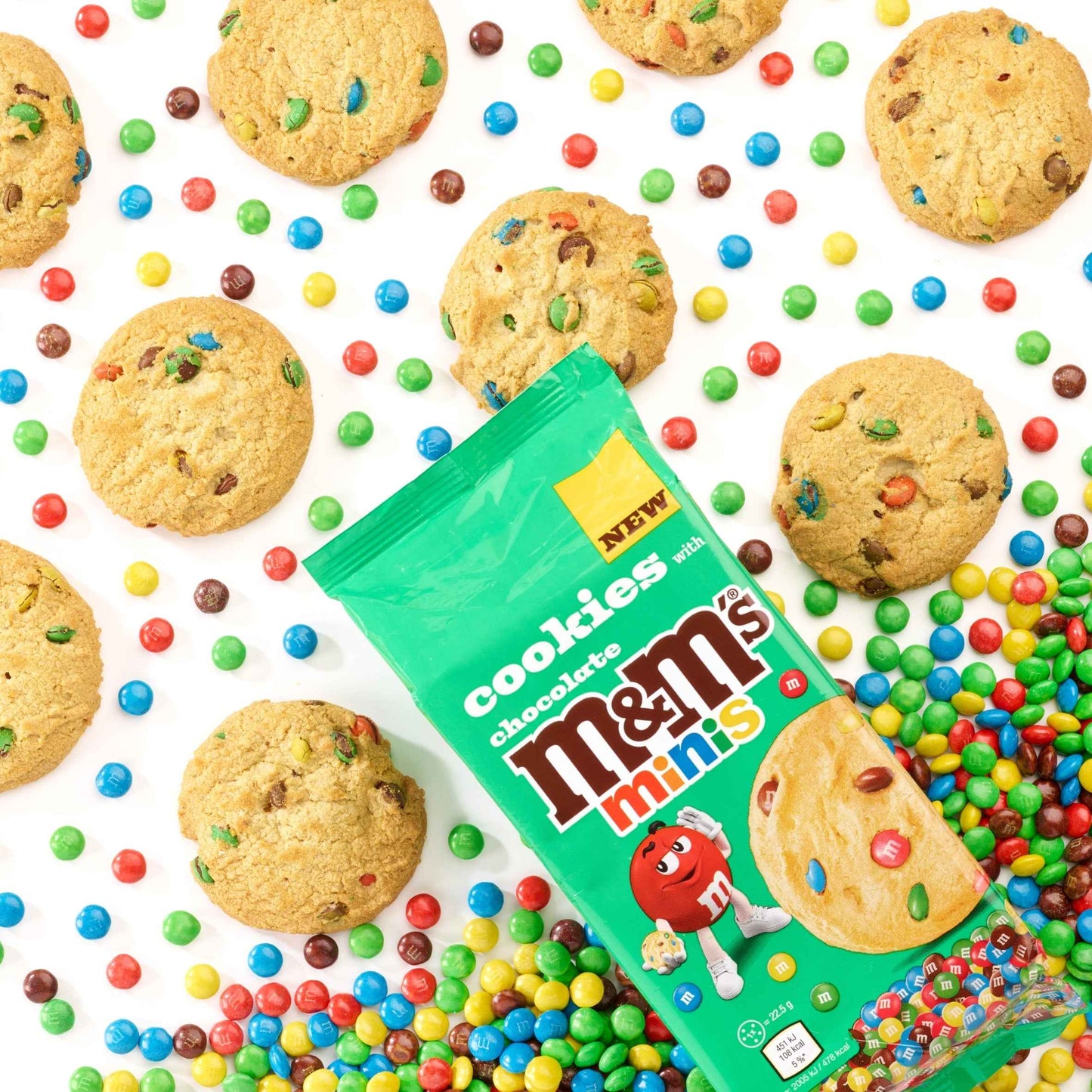 Minis Milk Chocolate Cookies 180g by M&M'S