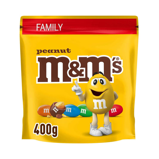 Peanut Milk Chocolate Family Pouch 400g by M&M'S