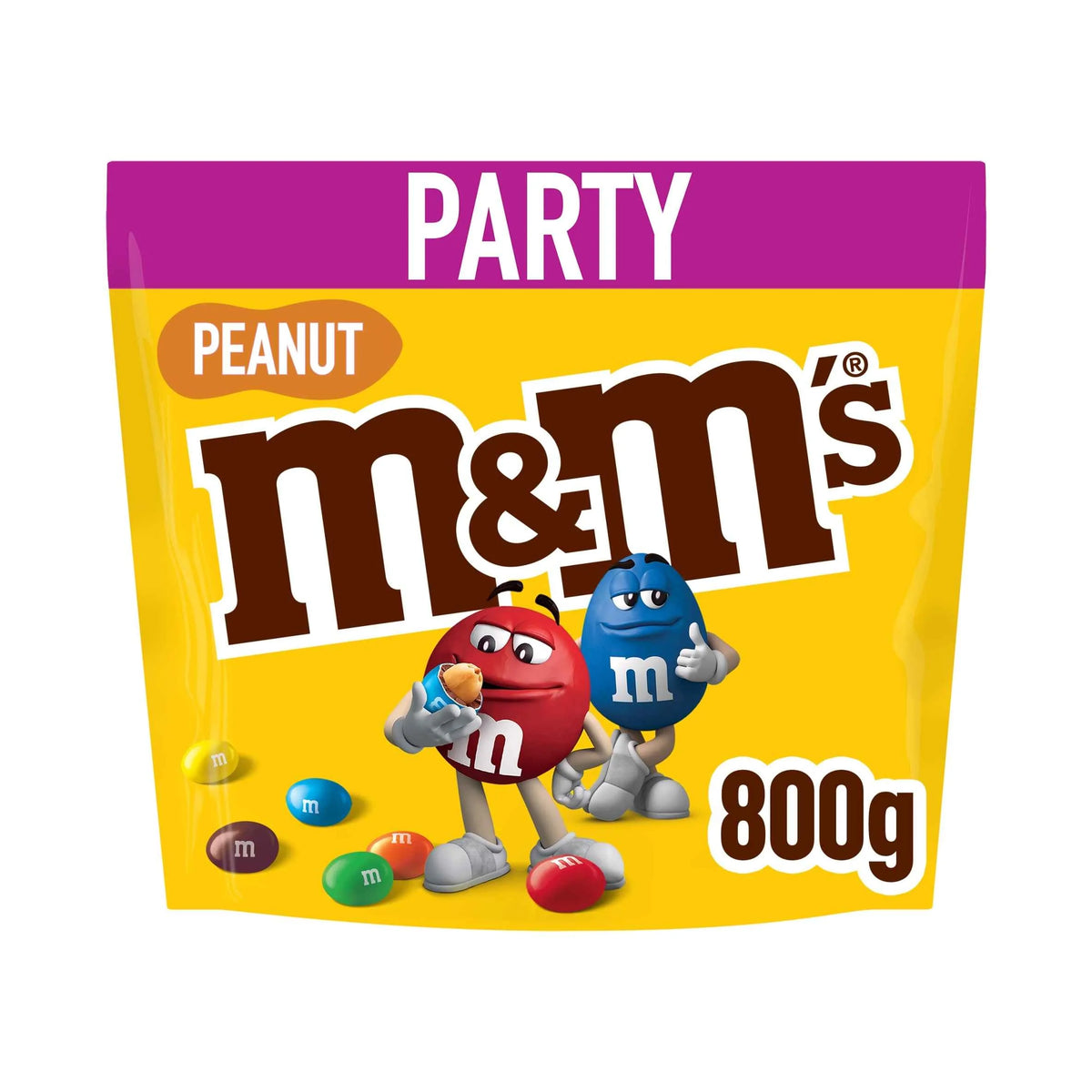 Peanut Milk Chocolate Party Bag 800g by M&M'S