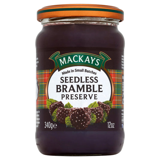 Seedless Bramble Preserve 340g (l) by MACKAYS