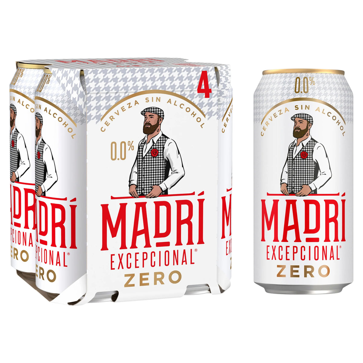 Zero Alcohol Free Beer by Madri Excepcional at The British Vault