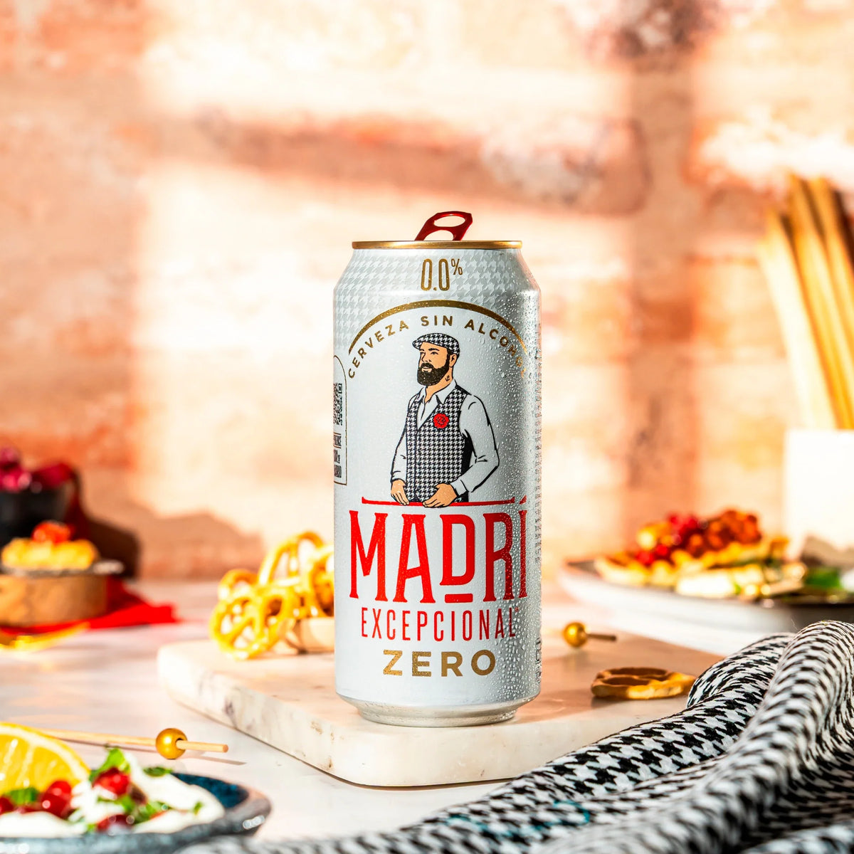 Zero Alcohol Free Beer by Madri Excepcional at The British Vault