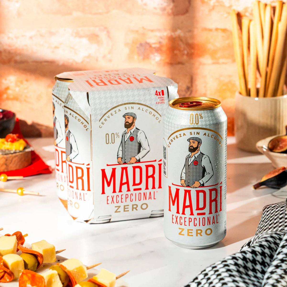 Zero Alcohol Free Beer by Madri Excepcional at The British Vault