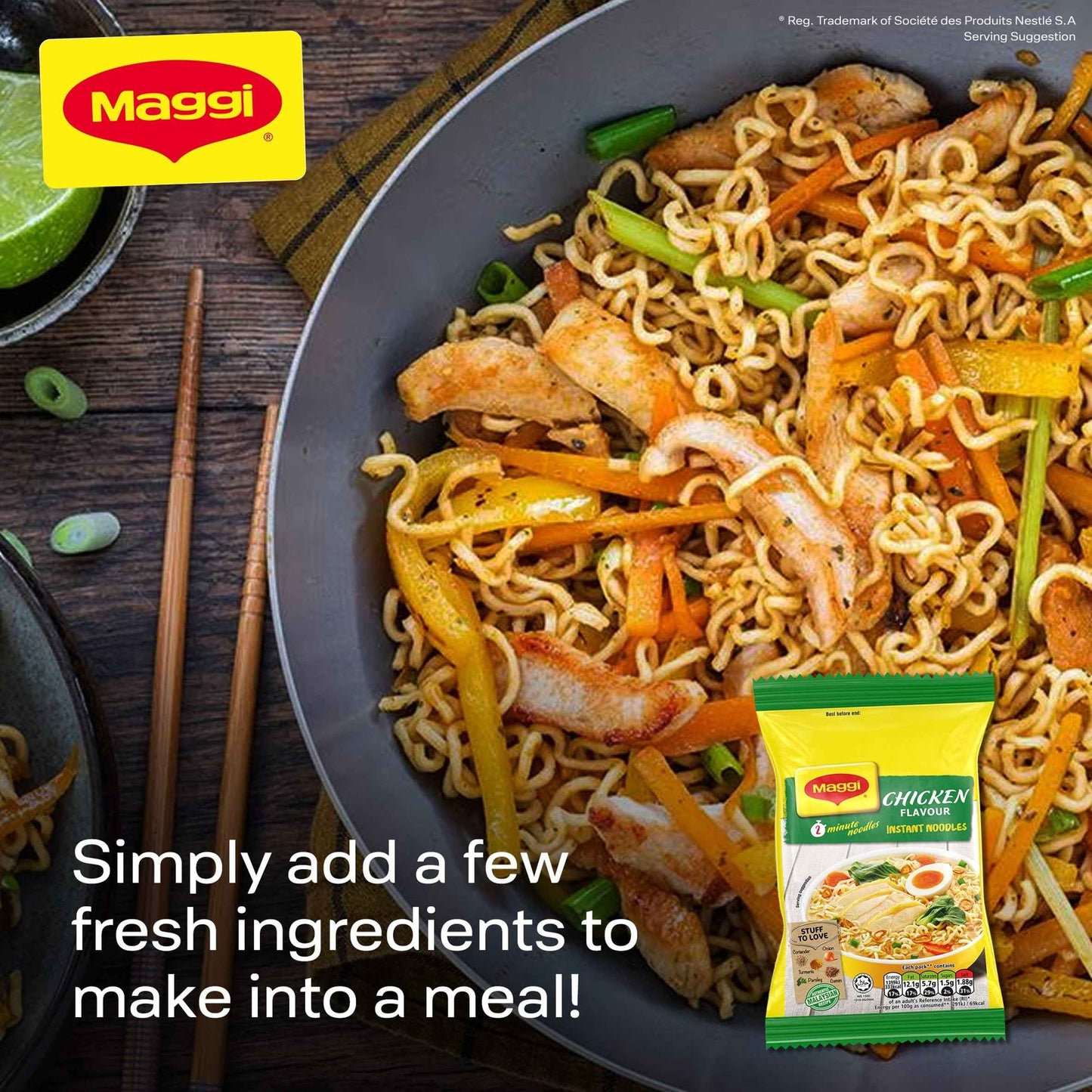 2-minute Instant Noodles - Chicken by Maggi