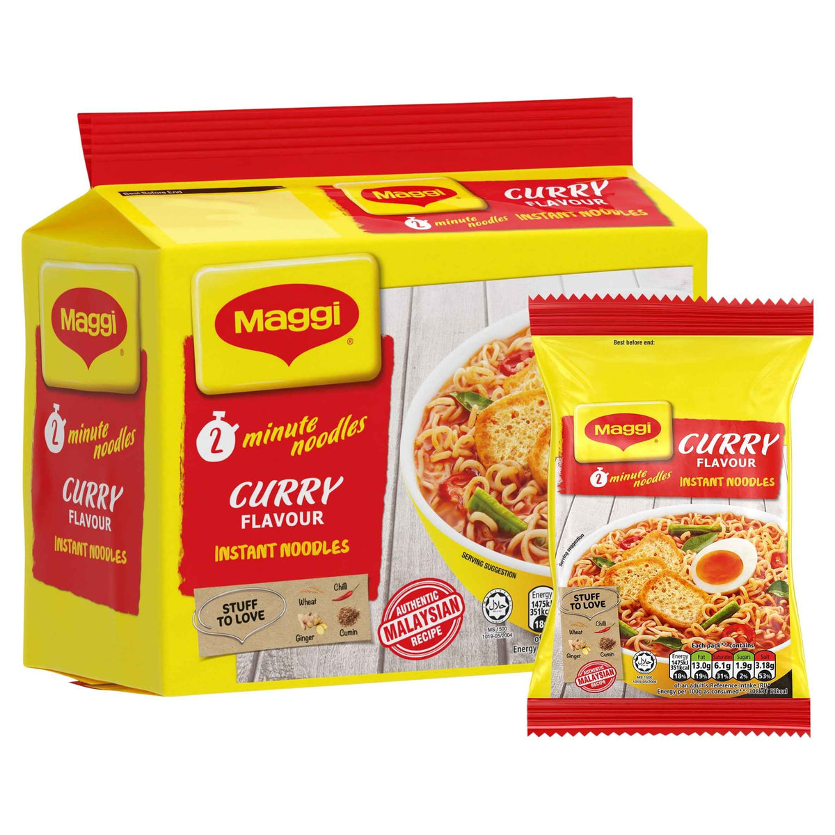 2-minute Instant Noodles - Curry by Maggi